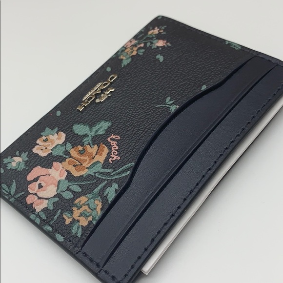 COACH Card Case imitation gold/midnight multi - Picture 16 of 16